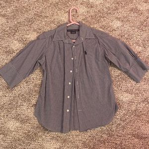 Ralph Lauren navy button up